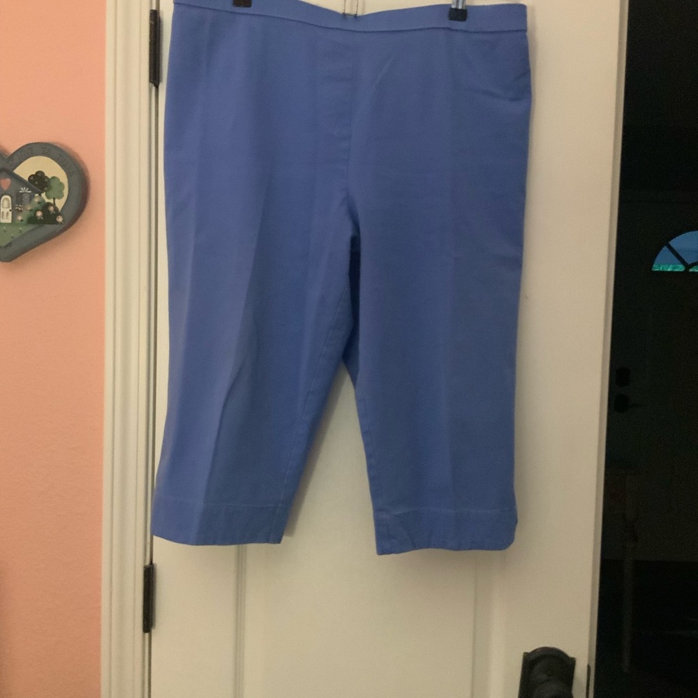 Bob Mackie Women's Vibrant Blue Bermudas